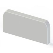 Заглушка (105х50) (2 шт) C-Line Белый | ecw-105-50x2 | EKF