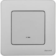 Inspiria Алюминий Выключатель 1-клавишный с подсветкой С/У без рамки| 673612 | Legrand