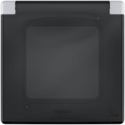 Inspiria Алюминий Рамка с защитной крышкой IP44 | 673922 | Legrand
