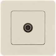 Inspiria Слоновая кость Розетка телевизионная TV «звезда» С/У 2 дБ 0-2400 мГц без рамки | 673851 | Legrand