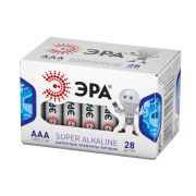 Батарейка щелочная (алкалиновая)  LR03-28 box (28/1120/44800) (AAA)  | Б0002909 | ЭРА
