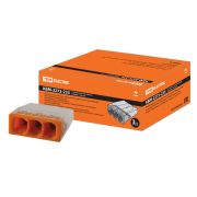 Строительно-монтажная клемма КБМ-2273-233 (2,5мм2) с пастой | SQ0517-0112 | TDM