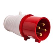 Вилка переносная 014 3Р+РЕ 16А 380В IP44 EKF PROxima | ps-014-16-380 | EKF