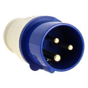 Вилка переносная 023 2Р+РЕ 32А 220В IP44 EKF PROxima | ps-023-32-220 | EKF