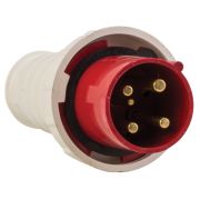 Вилка переносная 034 3Р+РЕ 63А 380В IP67 EKF PROxima | ps-034-63-380 | EKF