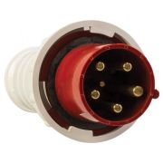 Вилка переносная 045 3Р+РЕ+N 125А 380В IP67 EKF PROxima | ps-045-125-380 | EKF