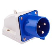 Вилка стационарная 523 2Р+РЕ 32А 220В IP44 EKF PROxima | ps-523-32-220 | EKF