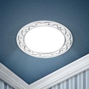 Светильник точечный встраиваемый светодиодный KL LED 12 6Вт 4000К серебряный круг | Б0020578 | ЭРА