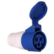 Розетка переносная 223 2Р+РЕ 32А 220В IP44 EKF PROxima | ps-223-32-220 | EKF