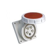 Розетка стационарная внутренняя угловая 4352 3Р+РЕ+N 63А 380В IP67 EKF PROxima | ps-4352-63-380 | EKF