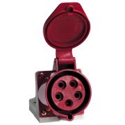Розетка стационарная наружная 145 3Р+РЕ+N 125А 380В IP67 EKF PROxima | ps-145-125-380 | EKF