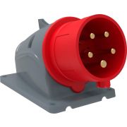 Вилка стационарная ССИ-525 32А-6ч/200/346-240/415В 3Р+РЕ+N IP44 MAGNUM | PSN52-032-5 | IEK