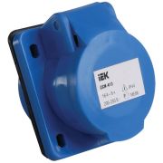 Розетка 413 скрытая 2Р+Е 16А 220В IP44  | PSR41-016-3 | IEK