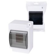 Бокс пластиковый навесной КМПн-2/4 для наружной установки с п/прозрачной крышкой, IP30, (ВхШхГ) 140х97х80мм НАРОДНЫЙ | SQ0907-0602 | TDM