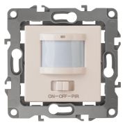 12-4104-02  Датчик движения 3-проводной, 180-240В, 400Вт, IP20, Эра12, слоновая кость | Б0031262 | ЭРА