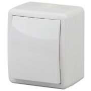 Выключатель 11-1401-01 IP54, 10АХ-250В, ОУ, Эксперт, Белый |Б0020669 | ЭРА