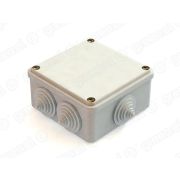 Коробка распределительная для о/п 100х100х50 с саморезами 6 вводов IP 55 GE41234 GREENEL