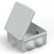 Коробка распределительная 40-0302 для о/п безгалогенная (HF) серая 100х100х50 (60шт/кор) IP55 | 40-0302 | Промрукав