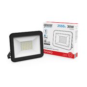 Прожектор светодиодный LED Elementary 30W 2100lm IP65 6500К черный ПРОМО 1/10 | 613100330P | Gauss