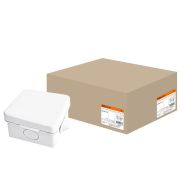 Коробка распределительная о/п 65х65х50мм, крышка, IP54, 4вх. | SQ1401-0111 | TDM