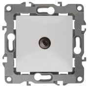 Розетка TV 12-3101-01 одиночная,  белый  |Б0014705 | ЭРА
