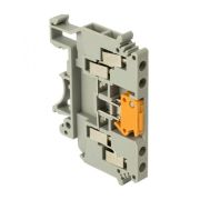 Колодка клеммная двойная измерительная JXB-4/35 тип K серая EKF PROxima | plc-jxb-2-4/35K-gy | EKF