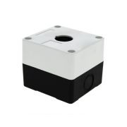 Корпус КП101 пластиковый 1 кнопка белый EKF PROxima | cpb-101-w | EKF