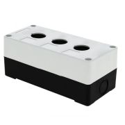 Корпус КП103 пластиковый 3 кнопки белый EKF PROxima | cpb-103-w | EKF