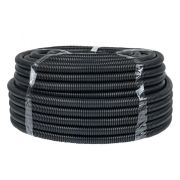 Труба гофр. FRHF с зондом d25мм (75м) черная Plast EKF PROxima | FRHF-25 | EKF