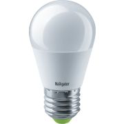 Лампа светодиодная LED 7Вт Е27 230В 4000К NLL-G45-7-230-4K-E27 шарик матовый | 94469 | Navigator