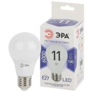 Лампа светодиодная LED 11Вт Е27 6000К smd A60-11W-860-E27 | Б0031394 | ЭРА