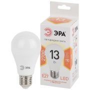 Лампа светодиодная LED 13Вт Е27 220В 2700К smd A60 груша | Б0020536 | ЭРА