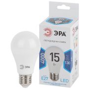 Лампа светодиодная LED 15Вт Е27 4000К СТАНДАРТ smd A60-15W-840-E27 | Б0033183 | ЭРА