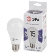Лампа светодиодная LED 15Вт Е27 6000К smd A60-15W-860-E27 | Б0031396 | ЭРА