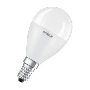 Лампа светодиодная LED STAR Classic P 8W, матовая колба, Е14 LSCLP75 8W/830 230V E14 10X1 RU | 4058075210806 | Osram