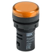 Лампа AD22DS(LED)матрица d22мм желтый 230В   | BLS10-ADDS-230-K05 | IEK