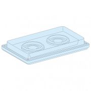 САЛЬНИК. ПАНЕЛЬ С 2 ОТВЕРСТИЯМИ ДИАМЕТРОМ 33 - 72 ММ, IP55 | 08899 | Schneider Electric