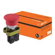 Кнопка BS542 Грибок аварийная с фиксацией поворотная красный | SQ0704-0052 | TDM