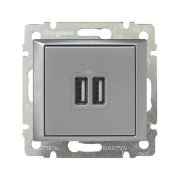 Valena Алюминий Розетка 2-ая USB | 770270 | Legrand