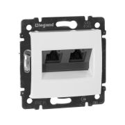 Valena Белый Розетка комп(RJ45) 2-ая 5 кат UTP | 774231 | Legrand