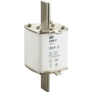 Плавкая вставка предохранителя ППНИ-37, габарит 2,  250А    | DPP40-250 | IEK