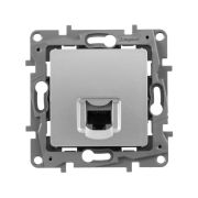 Etika Алюминий Розетка компьютерная RJ45, категория 5е UTP | 672441 | Legrand
