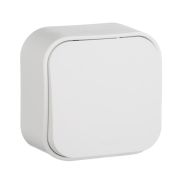 Quteo Белый Переключатель 1-клавишный 10А | 782204 | Legrand
