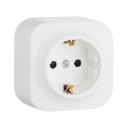 Quteo Белый Розетка с заземлением | 782211 | Legrand