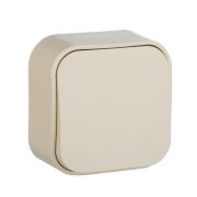 Quteo Слоновая кость Выключатель 1-клавишный 10А | 782230 | Legrand