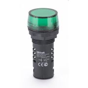 Лампа комм. ADDS 22 мм LED зел. 220В AC/DC ЛK-22  | 25118DEK | DEKraft