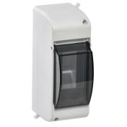 Корпус пластиковый навесной на 2 модуля КМПн 2/2 146х59х83мм IP30 с прозрачной крышкой KREPTA 3 | MKP42-N-02-30-20 | IEK