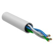Витая пара U/UTP кат.5E 2x2х24AWG LSZH белый (500м) | LC1-C5E02-128 | ITK