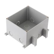 BOX/2+2ST66 Коробка для люков в пол на 2 поста (45х45)+2 модуля (45х22,5) (70025), пластик | 70125 | Ecoplast