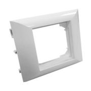 INSTA PM-45 - Суппорт для розетки  45x45 на 2 модуля | 73909 | Ecoplast